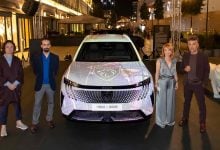 Peugeot E-5008, Galataport'ta Sanat ve Teknolojinin İzinde.