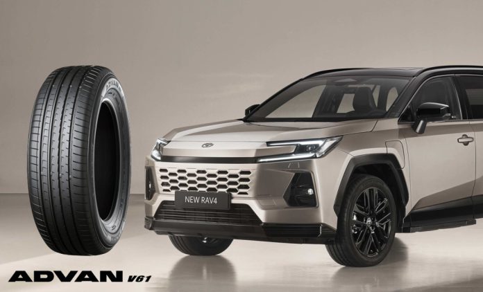 Toyota Yeni RAV4'e Özel Yokohama ADVAN V61 Lastikleri.