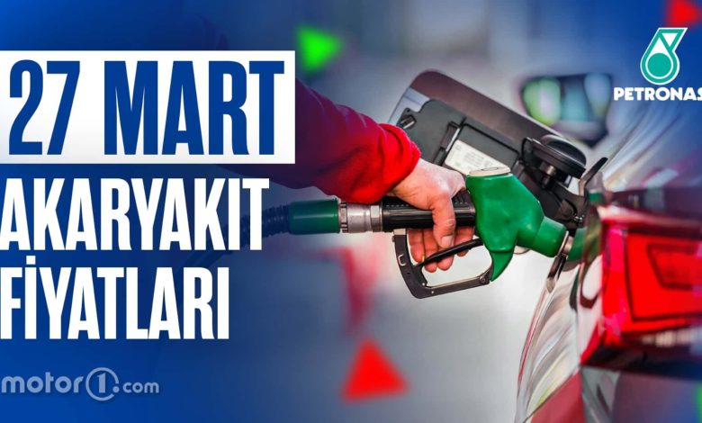 27 Mart 2026 Akaryakıt Fiyatları: Güncel Durum.